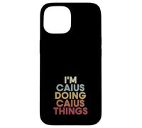 Caius Name Caius Personalized Name First Given Case for iPhone 15