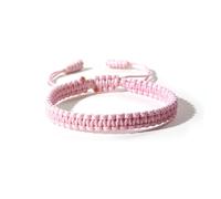 Caiyao Multicolor Handmade Braid String Bracelets for Women Men Buddhist Tibetan Woven Rope Bracelets Good Luck Amulet Protaction Bracelet Jewelry, Adjustable, Synthetic-fiber, no gemstone