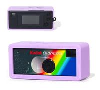 CAIYOULE Camera Case for Kodak CHARMERA Keychain Digital Camera Blind Box, Hard Mini Camera Case for Kodak 1987 with Shockproof Protective Cover for Beginners, Teens and Adults, Purple, No Camera