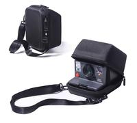 CAIYOULE Camera Case for Polaroid Now 3rd, Now, Now+ Gen 2, OneStep, OneStep+, Onestep 2, Flip Instant Film Camera, Protective Hard Shell Camera Crossbody Bag with Adjustable Strap, Black (No Camera)