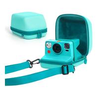 CAIYOULE Camera Case for Polaroid Now 3rd, OneStep, OneStep+, Onestep 2, Now, Now+Gen 2, Flip Instant Film Camera, Protective Hard Shell Camera Crossbody Bag with Adjustable Strap, Teal, No Camera