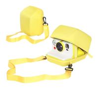 CAIYOULE Camera Case for Polaroid OneStep, OneStep+, Onestep 2, Now, Now+ Gen 2, I-Type Instant Film Camera, Protective Hard Shell Camera Crossbody Bag with Adjustable Shoulder Strap, Yellow-No Camera