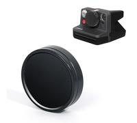 CAIYOULE Lens Cap for Polaroid Now 3rd Gen I-Type Instant Camera, Aluminum Alloy Camera Shot Cover for Now+ 2nd/3rd Gen Instant Film Camera, Dustproof & Scratch-Resistant, Quality Protection, Black