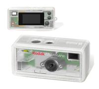 CAIYOULE Protective Camera Case Compatible with Kodak CHARMERA Keychain Digital Camera, Clear, No Camera