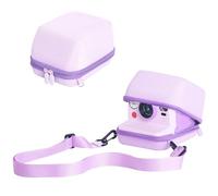 CAIYOULE Protective Camera Case for Polaroid Now 3rd, Now, Now+ Gen 2, Flip, OneStep, OneStep+, Onestep 2 Instant Film Camera, Hard Shell Camera Sling Bag with Adjustable Strap, Purple (No Camera)