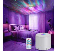 CAIYUE Galaxy Projector, Bedroom Star Projector, Galaxy Light Projector with Remote Control and Timer, Adjustable LED Light Colour, Brightness and Speed, Star Projector for Bedroom Parties.