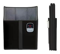 CAIYZH Under-Desk Electric Heater, Seven-Fold Design Includes Soft Blanket 360° Surround Heating, Low Power Consumption, Essential for Winter,Black