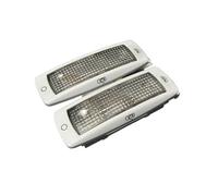 CAIZHICNC Car Ceiling Roof Lights Interior Rear Reading Dome Light For VW For Golf 4 GTI For Bora MK4 For Jetta A4 For Passat B5 For Tiguan 5N For Beetle 3B0947291(1 Pair Gray)