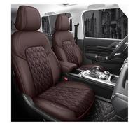 CAIZHICNC car seat cover front For Mercedes For Benz For E280 E200 E260 E300 For E320 E350 E400 E500 E550 For W211 Car Seat Cover 5 Support Cushion Protecto(Coffee)