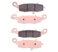 CAIZHICNC Disc Brake Pad Set For Suzuki DL 650 For V-Strom 2004-2019 DL650 For XT 2015-2019 For Motorcycle Front Rear Brake Pads(Sintered Front)