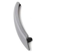 CAIZHICNC Door Handles for BM&W for X5 for E70 2007-2013 Left Right Interior Passenger Door Pull Handle Leather Outer Cover Front Rear(Right Gray)
