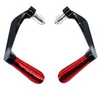 CAIZHICNC For KYMCO AK550 For AK 500 2017 2018 2019 Motorcycle CNC Handguards Handlebar Hand Guards Grips Bar Ends Plug Protector Motorcycle Handguards Hand(Red)