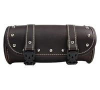 CAIZHICNC for Sportster for Touring for Dyna for Softail Motorcycle Fork Leather Waterproof Tool Roll Barrel Saddlebags Storage Luggage Saddle Bag Multifunctional Saddle Bag(Saddlebags B)