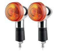 CAIZHICNC For SRV250 1996-1997 For XVS 650 For V-Star 2005-2015 Motorcycle Blinker Indicator Lamp Turn Signals Lights Flashing Motorcycle Turn Lights(2pcs)