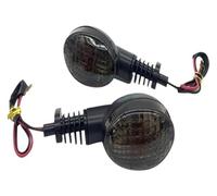 CAIZHICNC For Yamaha For XT 660 660X 660R 2004-2014 For MT-03 2006-2012 Motorcycle Front/Rear Turn Signal Indicator Motorcycle Turn Lights(Black)