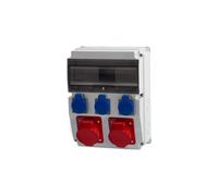 CAJA 12M Enclosure 2x16A 5p 3x230V 12 Modules F3.0453