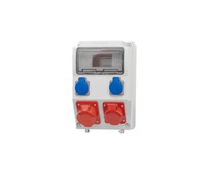 CAJA 9M Socket 16A 5p, 32A 5p, 2x230V/9 F3_0245