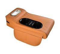 Ćaja Car Armrest Storage - Multifunctional Car Armrest Cushion | Mat Ćaja Armrest With Central Elbow | Leather Automotive Interior Organizer For Truck Sedan Vehicle