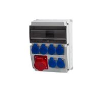 CAJA Control Cabinet 12M Sockets 32A 5p, 6x230V/12 F3.1218