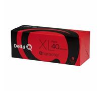 CAJA DE 40 CÃPSULAS DE CAFÃ‰ DELTA QHARACTER - INTENSIDAD 9 - COMPATIBLES CON CAFETERAS DELTA