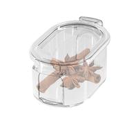 Caja De Especias | Tarro Transparente Hermético Reutilizable,Salero con Tapa | Para Condimentos Hogar Cocina Comedor Repostería Baño Mesa Restaurante Bar Exterior Camping Viaje
