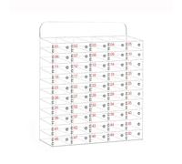Caja De Seguridad para Teléfono con Le Transparente para Guardar Teléfonos Móviles De Acrílico para Montaje En Pared Ideal para Oficinas Escuelas Y Aulas.