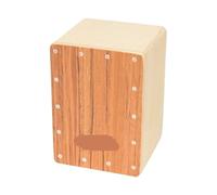 Cajon Box Drum 1pc Cajon Drum Professional Compact for Home Party Stage Performance(Brown Wooden)
