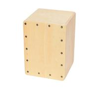Cajon Box Drum 1pc Cajon Drum Professional Compact for Home Party Stage Performance(Wood)