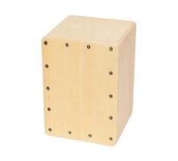 cajon box drum 1pc Travel Cajon Box Drum Portable Wood Percussion Instrument Compact for Party Home Stage Performance(Wood)
