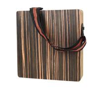 Cajon Box Drum Cajon Drum Compact Portable Travel Box Ebony Wood Flat Hand with Adjustable Strap