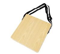 Cajon Box Drum Portable Travel Cajon Box Drum Flat Hand Percussion Instrument with Adjusted String