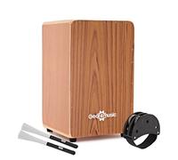 Cajon by Gear4music Teak with Bag and Accessories