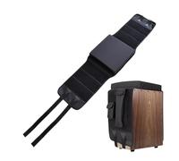 Cajon Drum Seat Cushion - Features Two Side Storage Compartments, Adjustable, Non-slip And Lightweight | Cajon Seat Cushion,Suitable For Use In School Practice Space And Recording Studio Daily