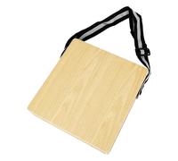 Cajon Drum Traveling Case Drum Portable Compact Cajon Box Tambourine Hand Percussion Music Instrument with Strap