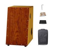 Cajon T Birchwood Bucket Skill Beat Drum Multi-Color Optional For Beginners And Professionals Includes Original Storage Bag Seat Cushion Tuning Wrench And Footbell,Rosewood