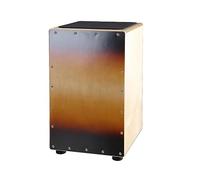Cajon - Wooden Box Drum Hand Drum Internal Guitar Steel Strings With Bag Professional Percussion Instrument for Adults & Beginners (F)