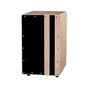 Cajon - Wooden Box Drum Hand Drum Internal Guitar Steel Strings With Bag Professional Percussion Instrument for Adults & Beginners (A)