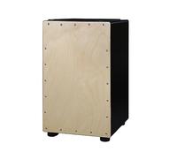 Cajon - Wooden Box Drum Hand Drum Internal Guitar Steel Strings With Bag Professional Percussion Instrument for Adults & Beginners (D)