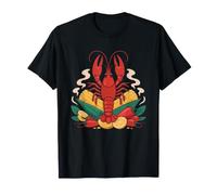 Cajun Crawfish Boil Crew Vintage Crest Louisiana Tradition T-Shirt