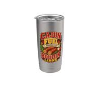 Cajun Fuel Boudin Links Stainless Steel Insulated Tumbler