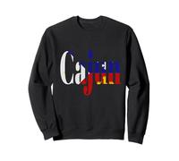 Cajun Pride Acadian Flag Cajun Sweatshirt
