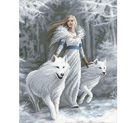 CAK-AST8: "Winter Guardians" 40 x 50cm (Large) - Anne Stokes
