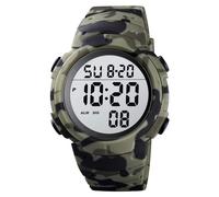 CakCity Men Digital Japanese Quartz Watch with Polyurethane Strap ck1068-LM