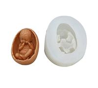 Cake 3D Cute Baby Shaped Silicone Molds Chocolate Clay Candy Fondant Decorating Gadgets Silicone Set
