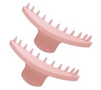 Cake Arch Guide Tools, 2pcs Cakes Ruffle Spacing Decorating Tools, Reusable Professional Pastry Decorating for Cake, Plastic Piping & Ruffle Writing Swag Guide Decoration (Pink S 2PCS)