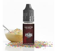 Cake Batter Food Flavouring Drops 10ml - Premium Sweet Vanilla Extract for Professional Dessert Making & Luxury Cake Baking - High Strength Food Grade Concentrate by GALAXY FOOD FLAVOURS