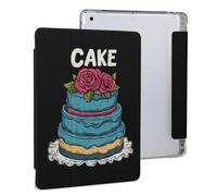 Cake Birthday Party Cute Tablet Case with Pencil Holder Unisex Slim Hard Protective Cover Compatible with iPad 2020 /Pro 2020/2020 AIR 4 /Pro 2021