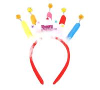 Cake Cloth Headband Accessory Party Candle Hair Birthday
