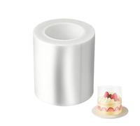 Cake Collar, 6cm x 10m Thickened Acetate Sheets, Clear Transparent Acetate Roll for Mousse Round Cakes Mini Cheesecakes Baking Chocolate