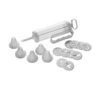 Cake & Cookie Decorating Set, 16 Pieces, White